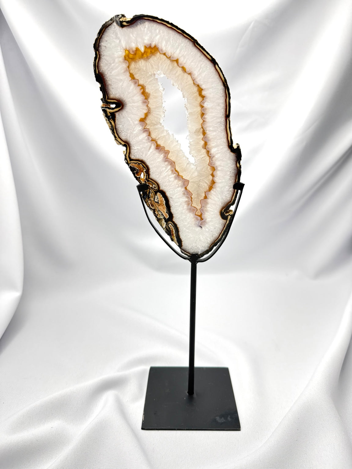 Agate Slab on Stand
