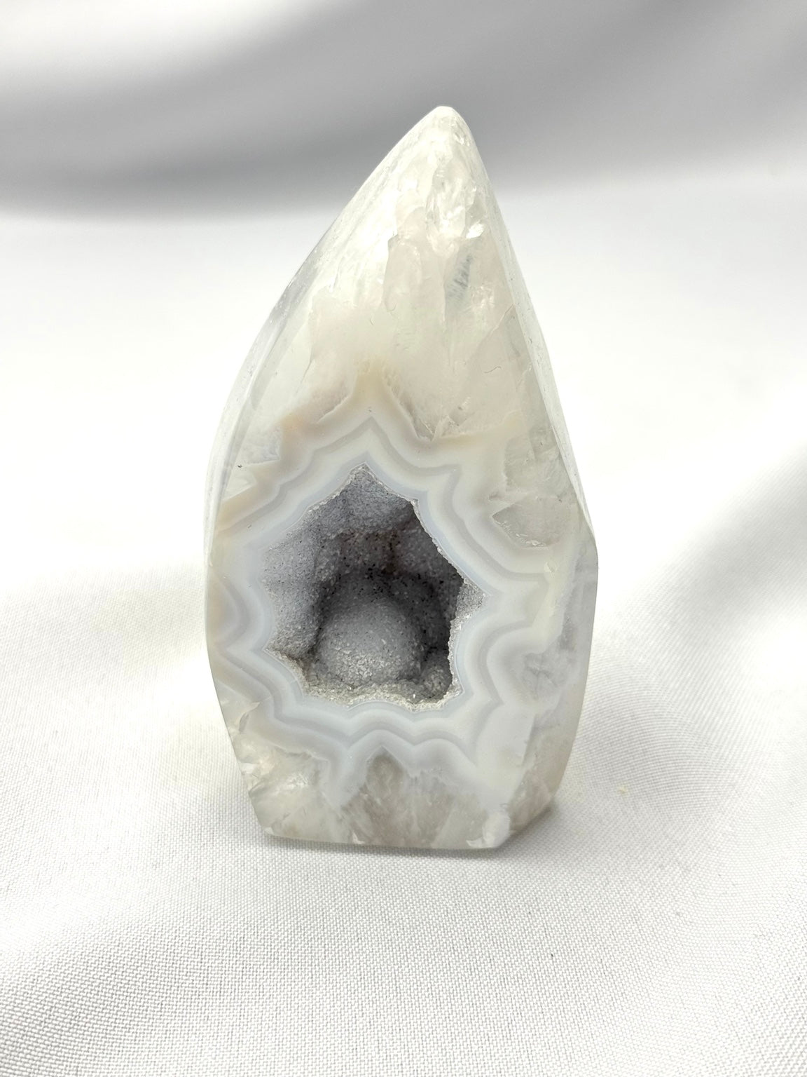 Agate Druzy Flame