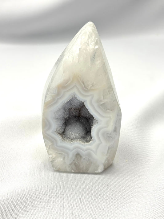 Agate Druzy Flame