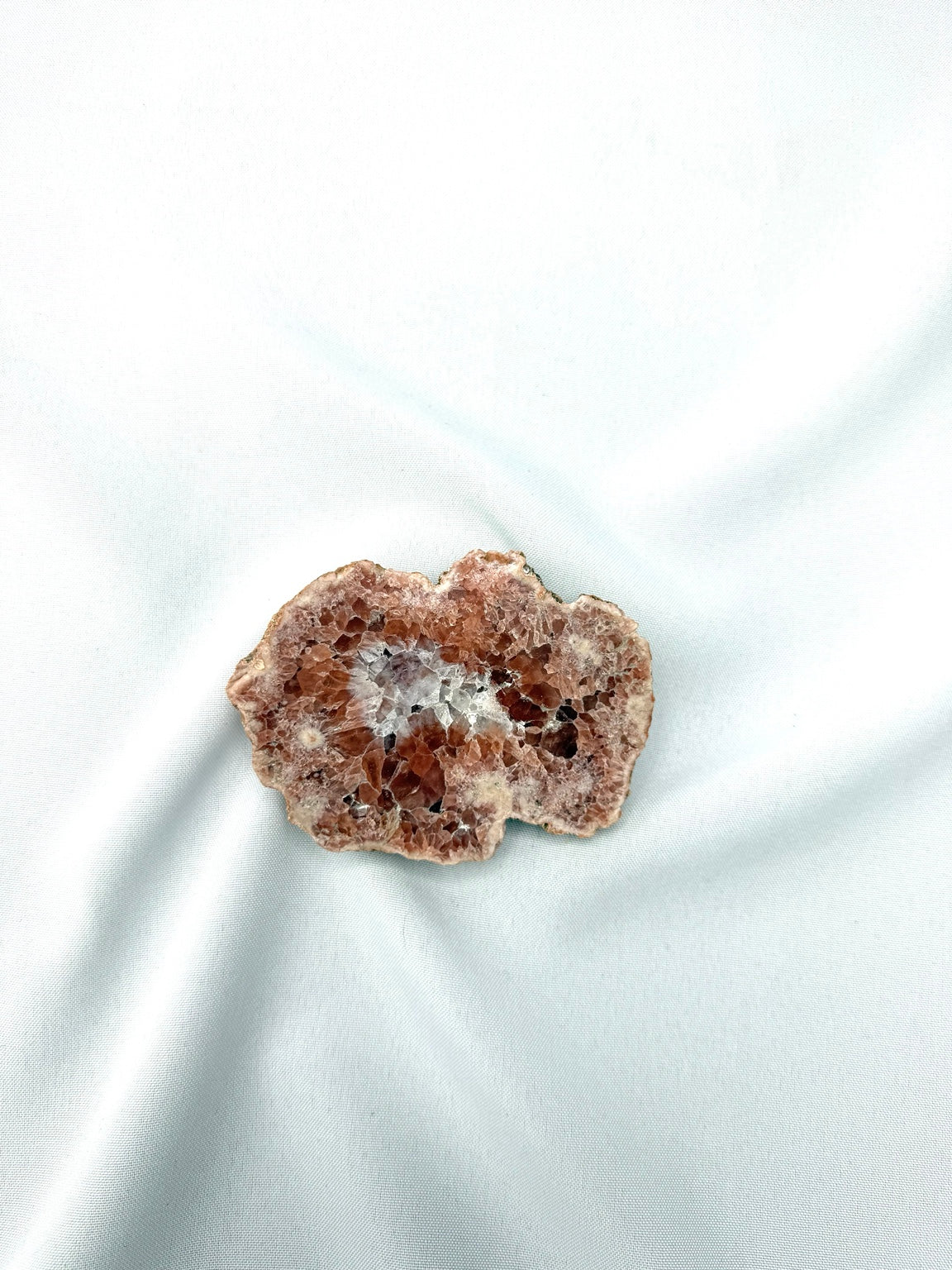 Pink Amethyst Cluster on Stand