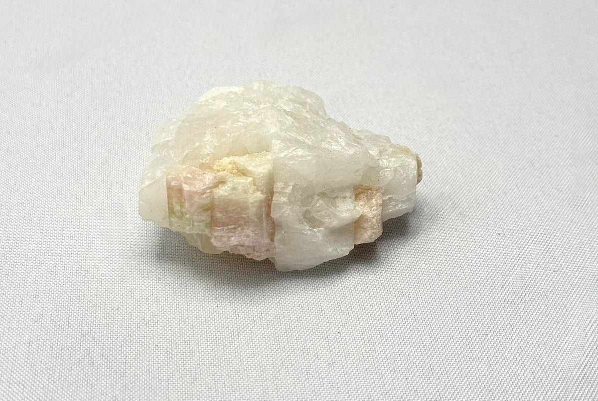 Pink Tourmaline on Quartz
